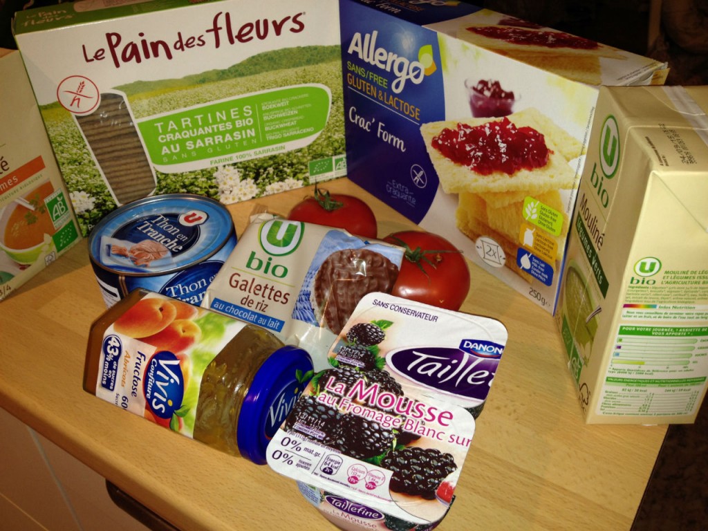 A non-exhaustive assortment of gluten-free products