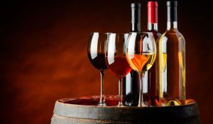wine bottles