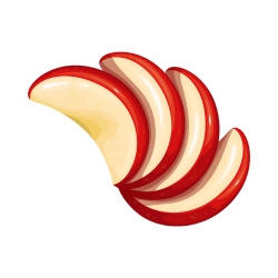 Apple Slices with Almond Butter